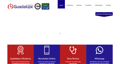 Desktop Screenshot of laboratorioguadalupe.com.br